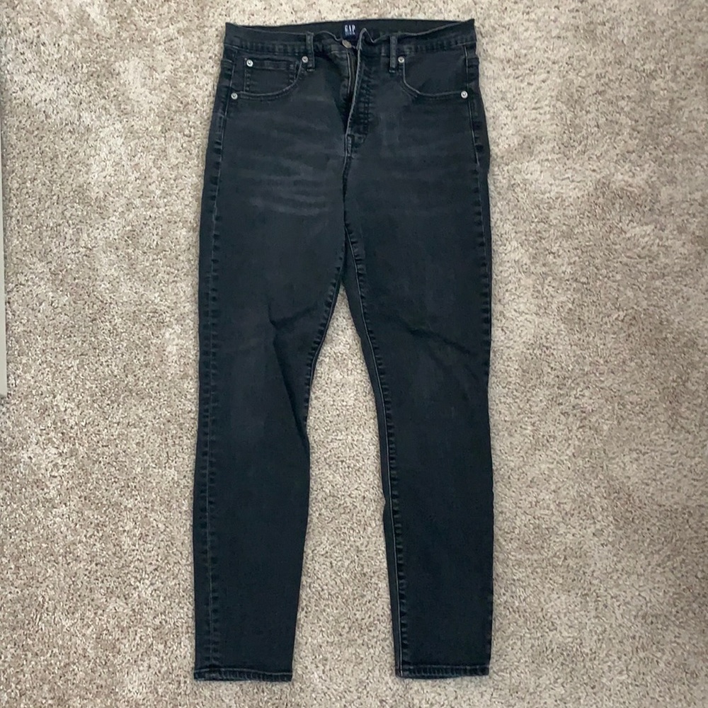 Gap Black Denim True skinny jeans